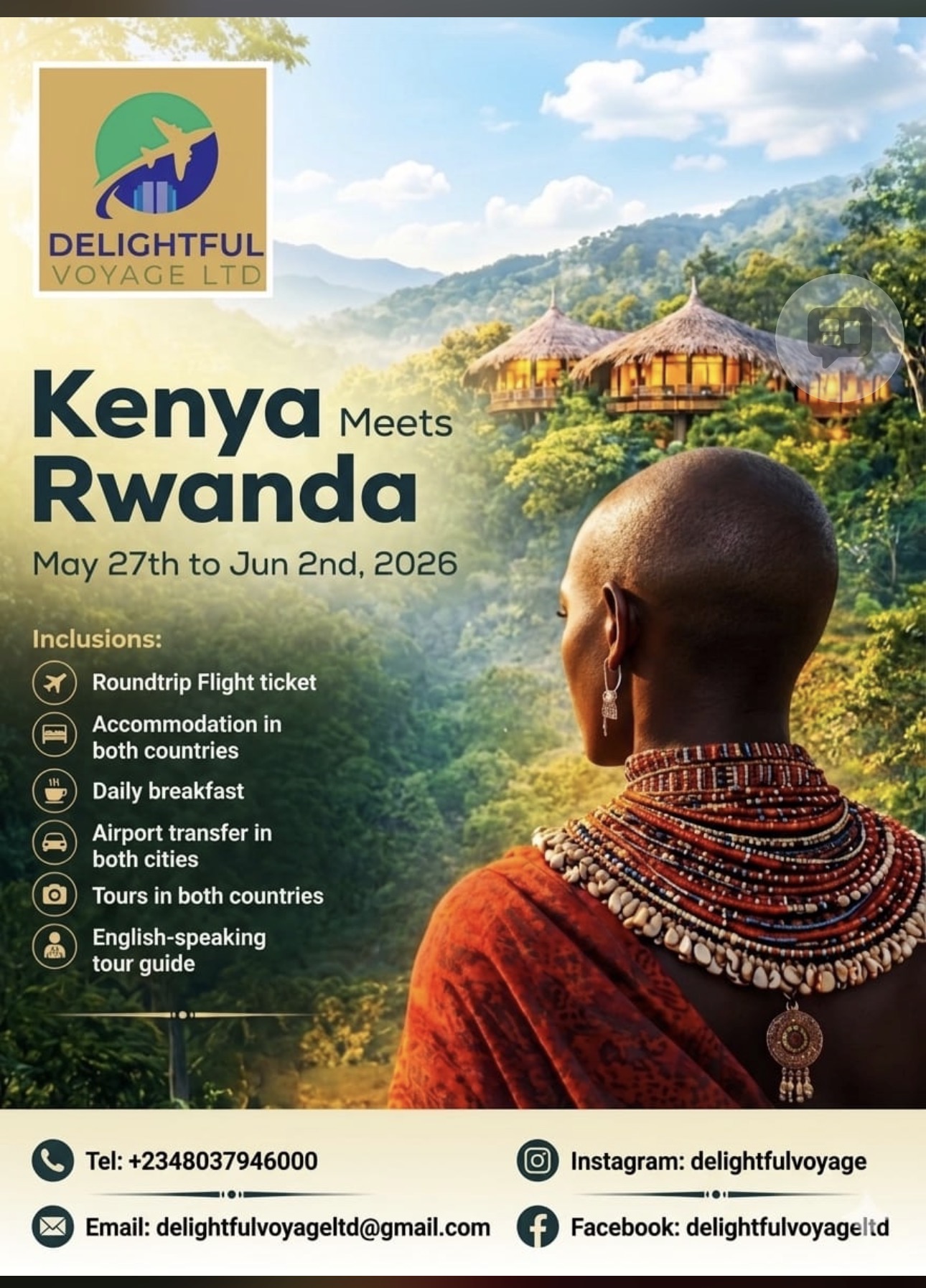 Kenya Rwanda travel package